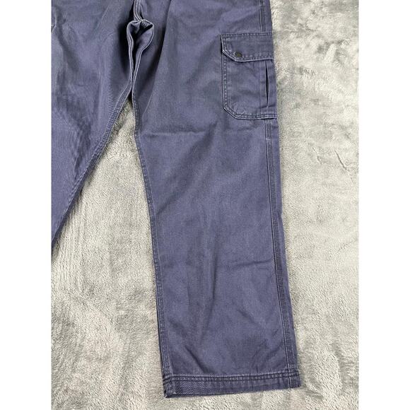 LAPCO FR Flame Resistant Work Pants Men's 38x32 Blue Cargo CAT2 100% Cotton - Picture 7 of 10